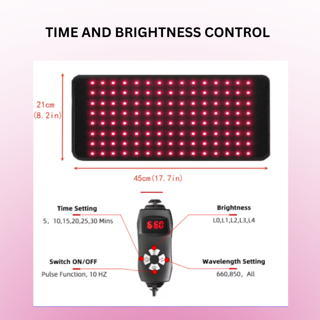 Red Infrared Light Therapy Portable Pad